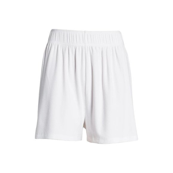 4TH & RECKLESS Robyn Ribbed Shorts in White - Medium - Picture 5 of 7